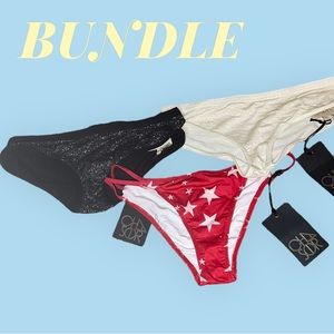 NWT Chaser 2 Panties and Swim Bundle M